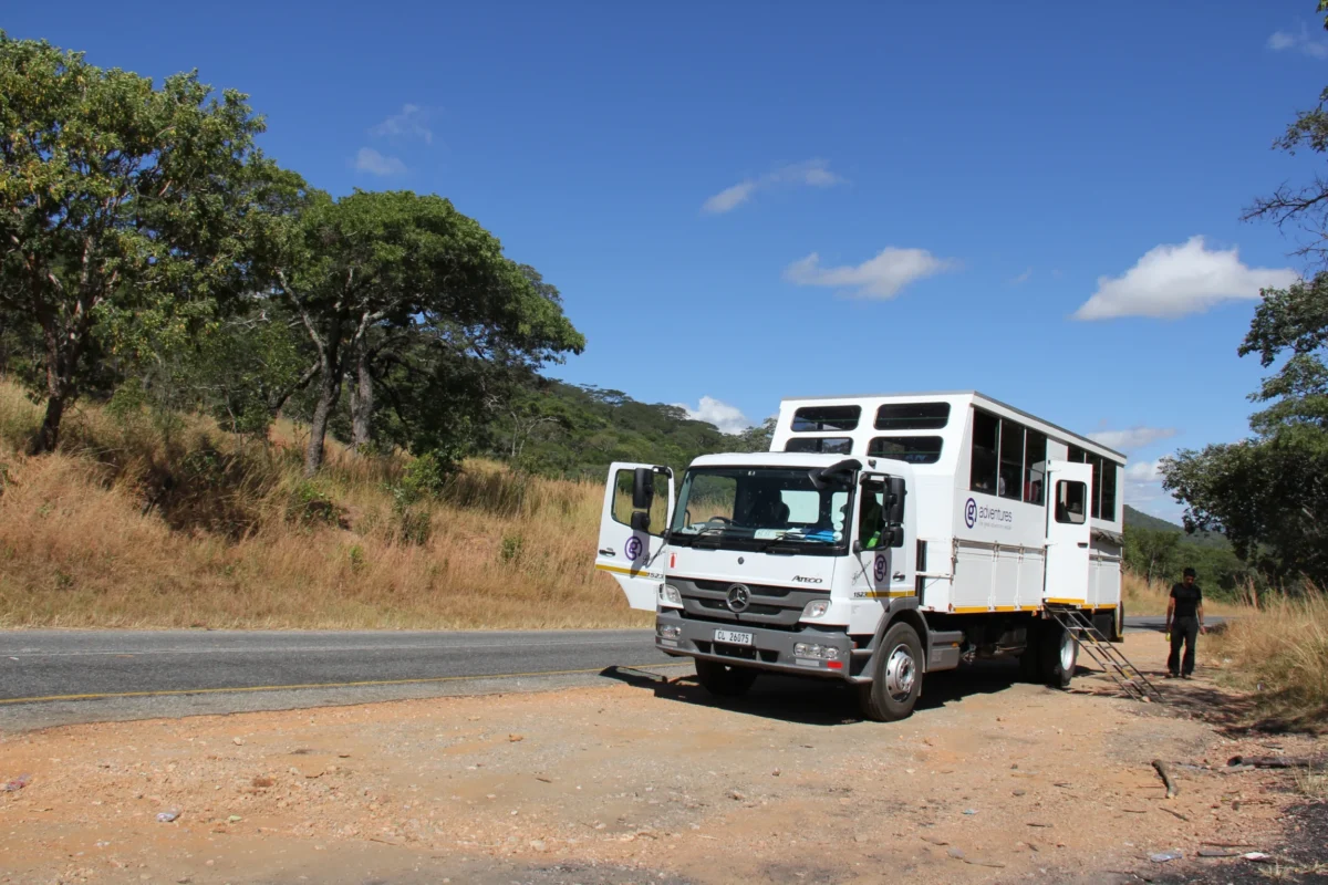 Lusaka a Chipata – dva dni v trucku