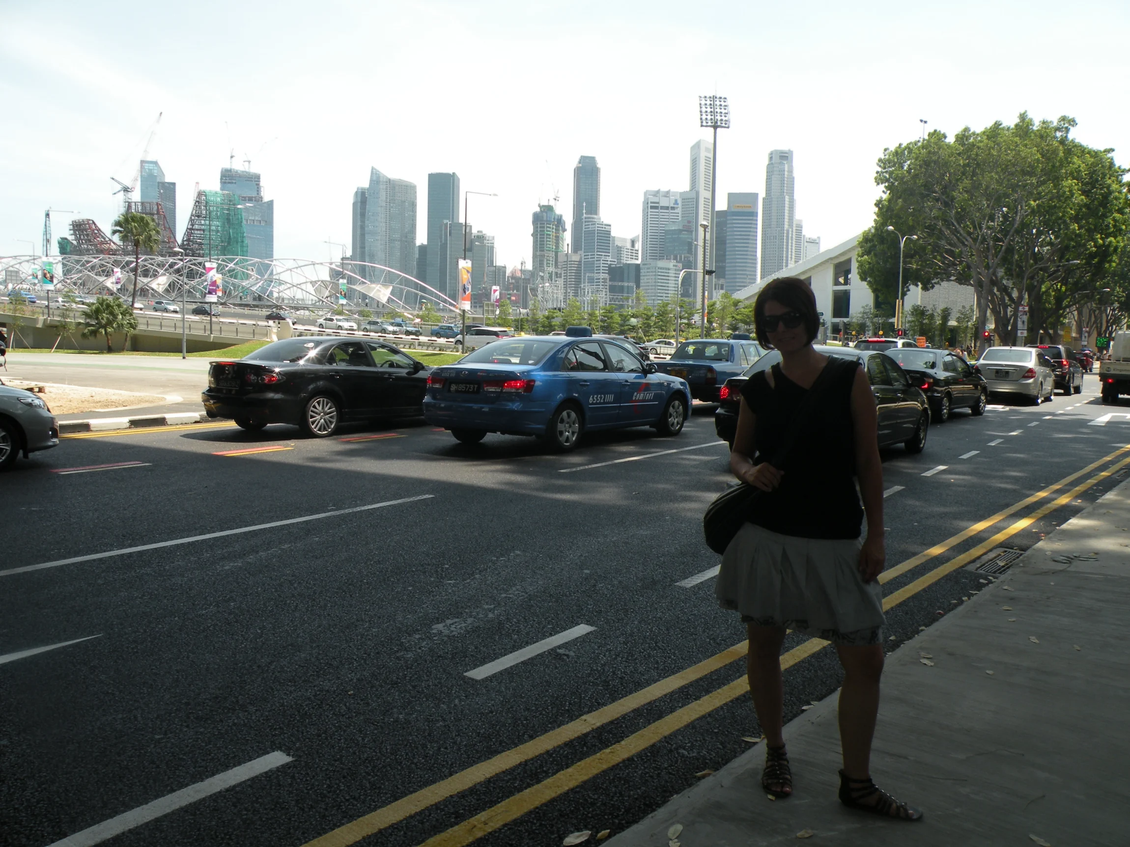 Erika v uliciach – Singapur