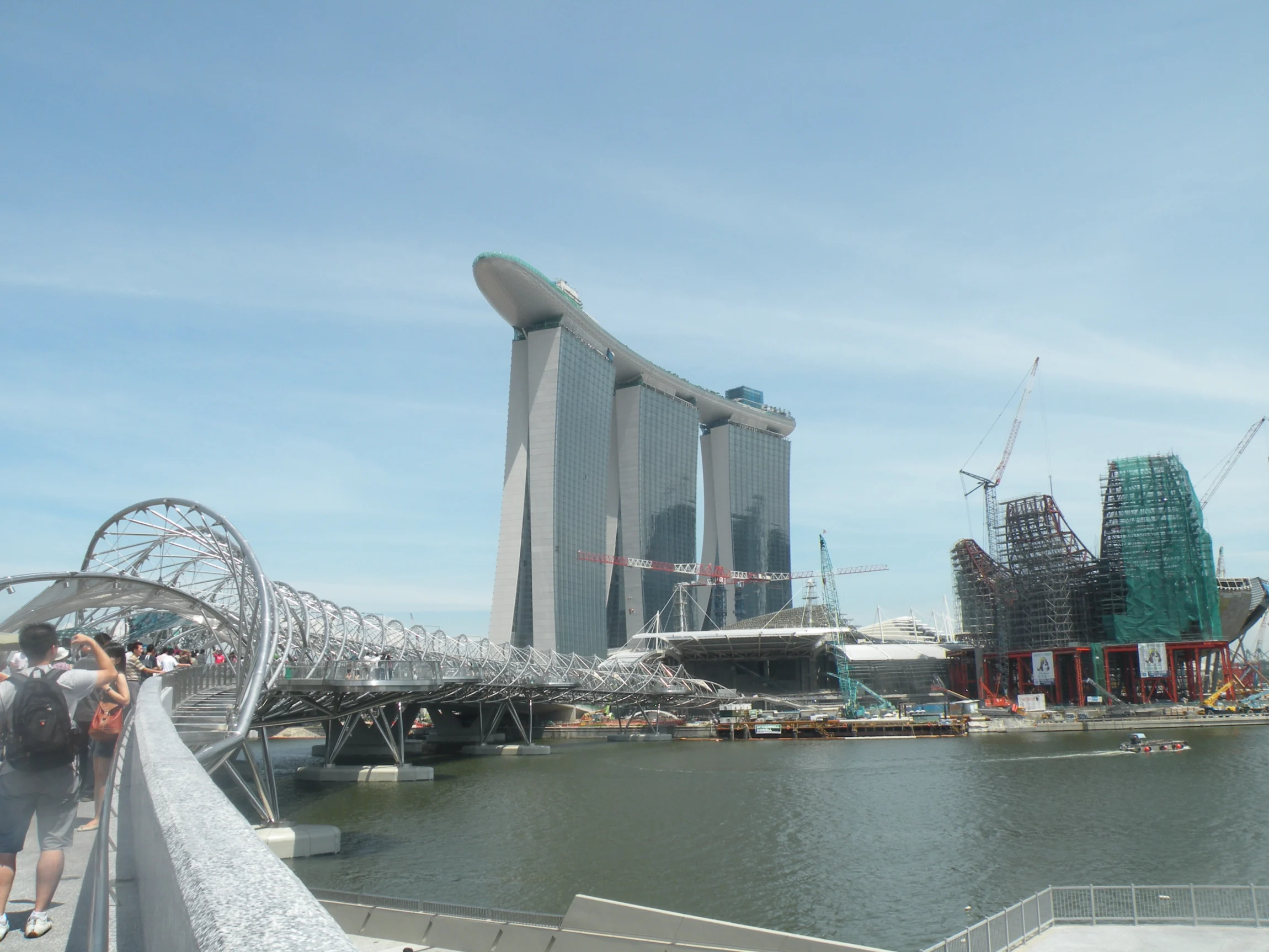 Helix Bridge a Marina Bay – Singapur