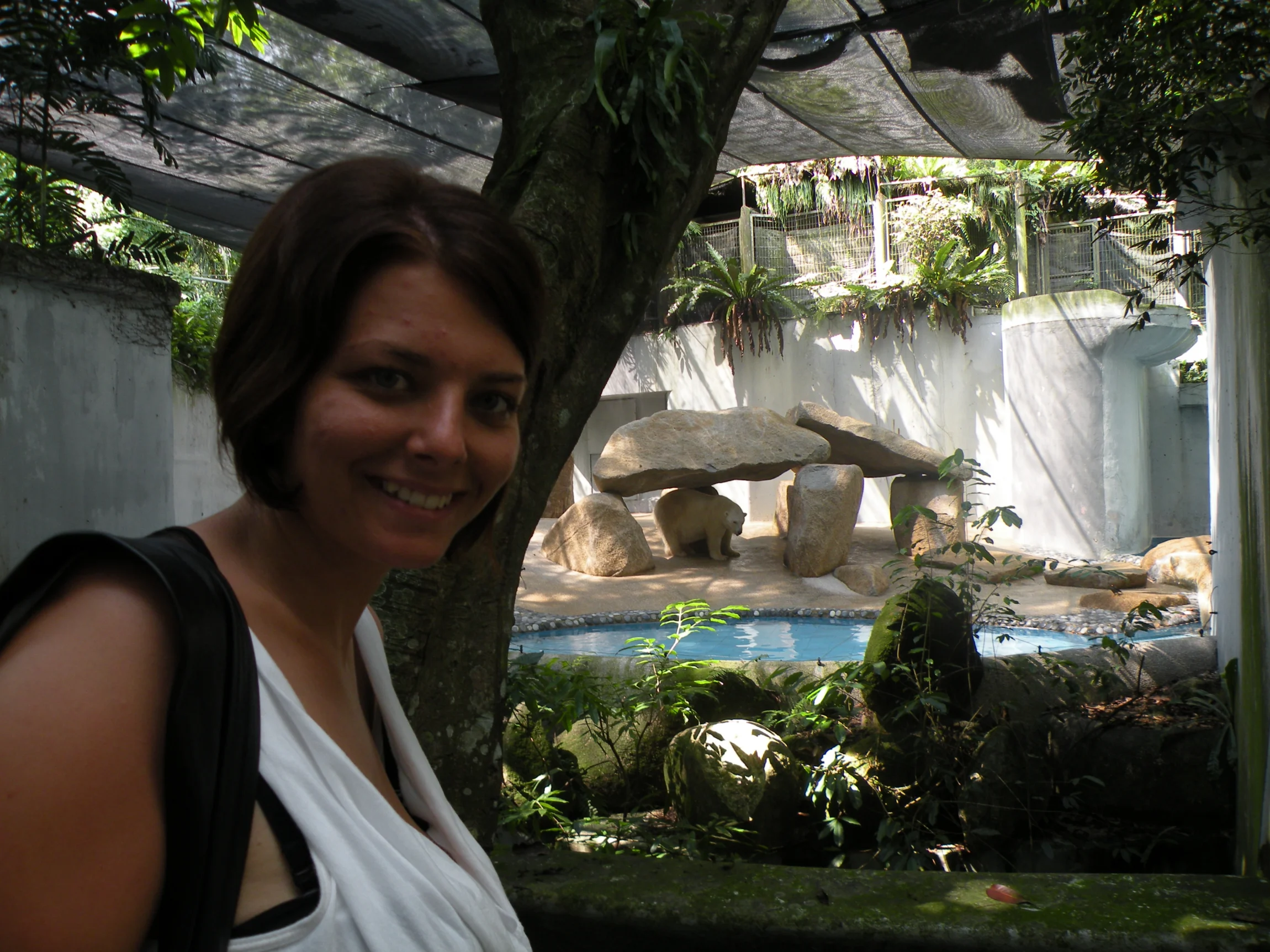 Erika v singapurskej ZOO