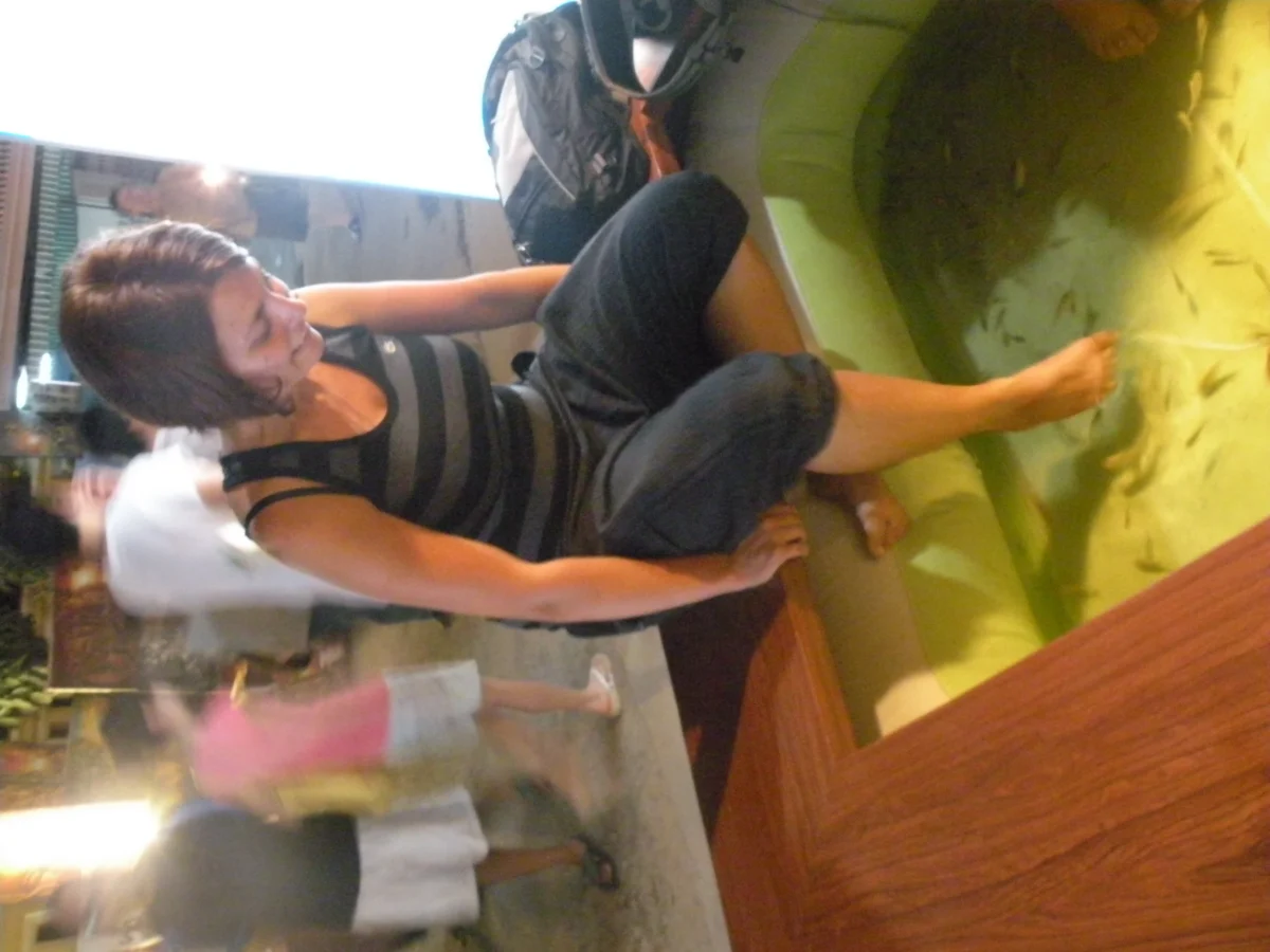 Fish massage – Siem Reap, Kambodža