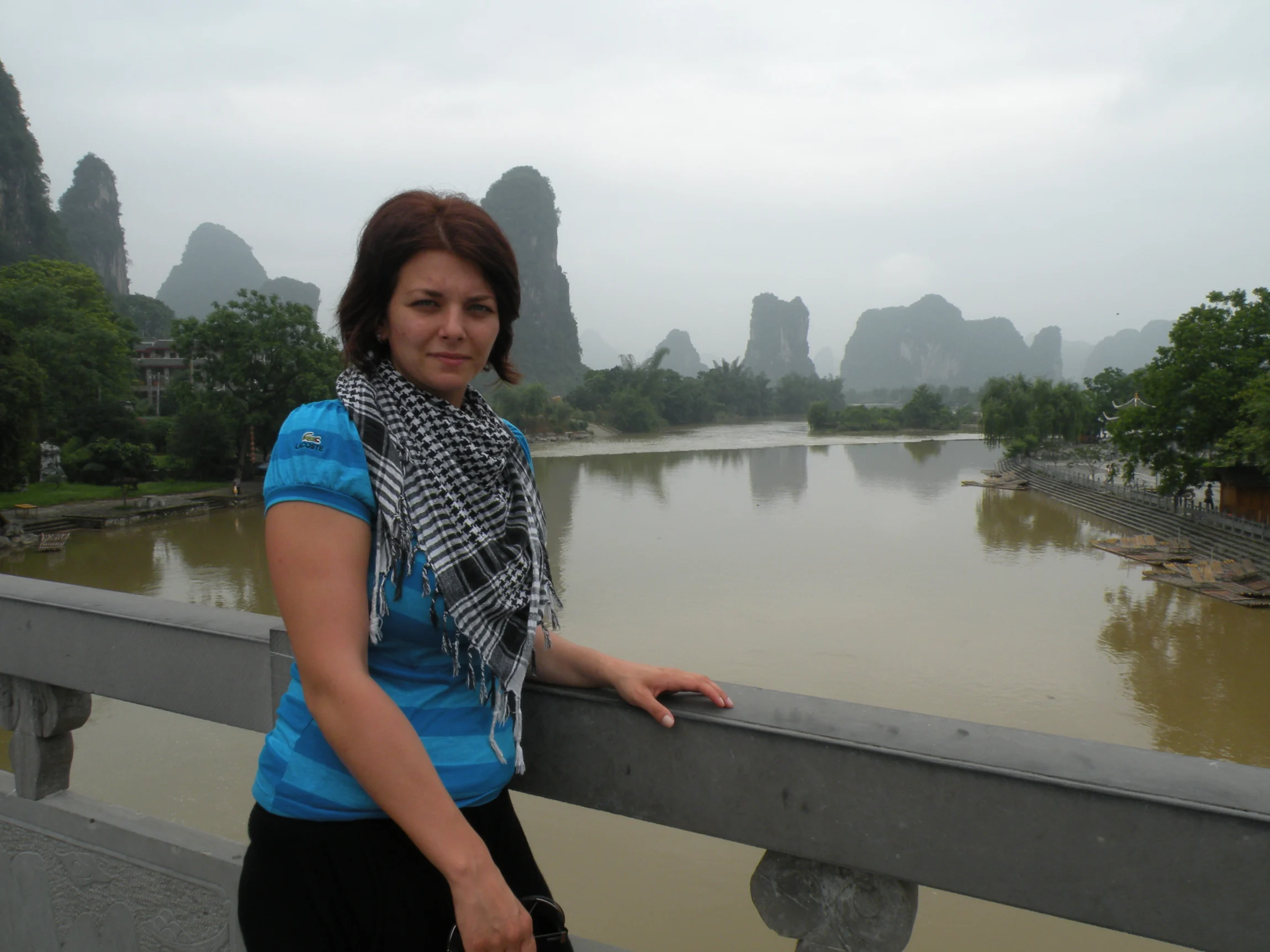 Erika pri rieke – Yangshuo, Čína