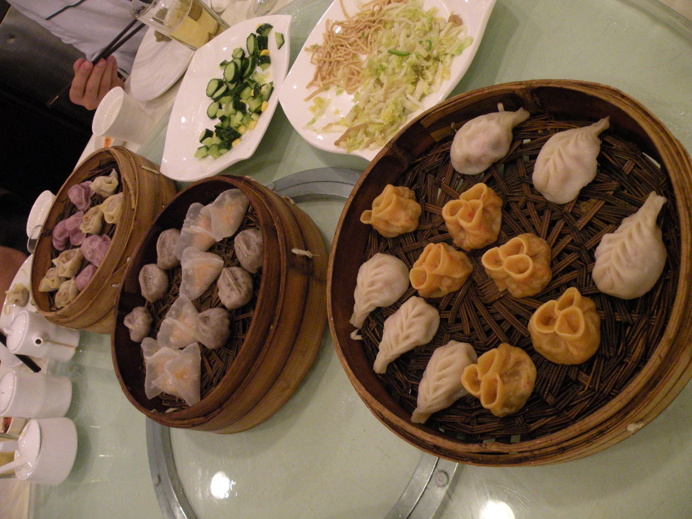 Košíčky s dim-sum – Xi’an, Čína
