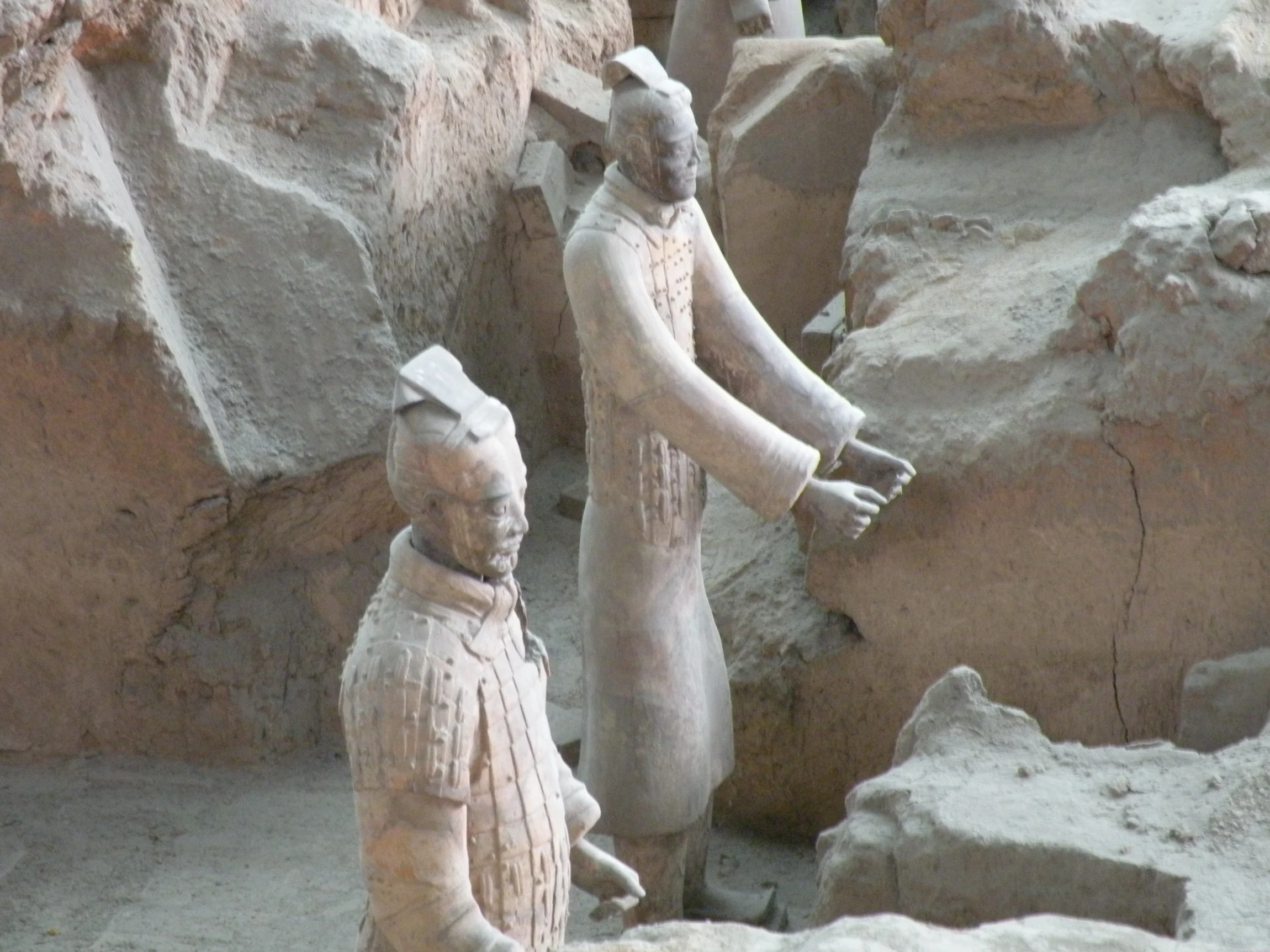 Terakotový vojak zblízka – Xi’an, Čína