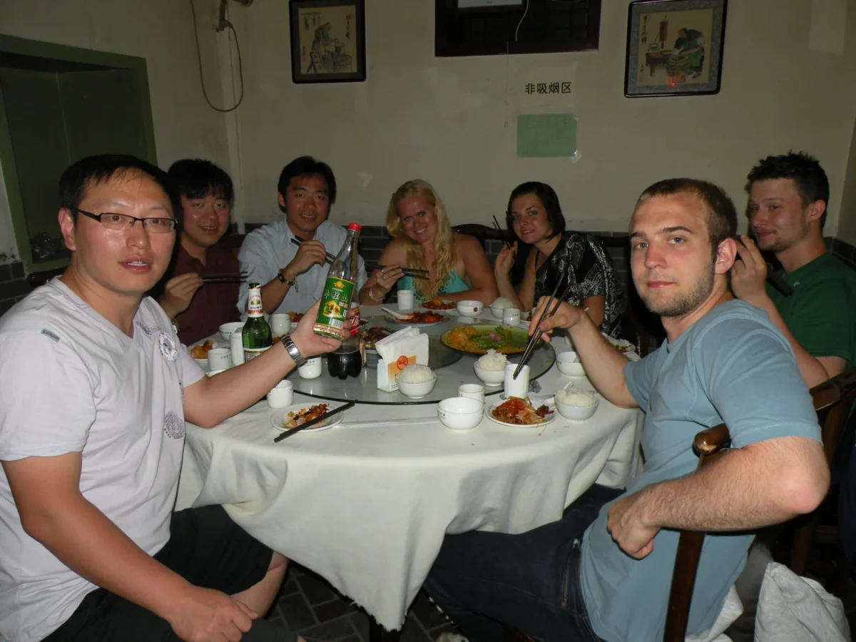 Rozlúčková večera s GAP skupinou – Peking, Čína