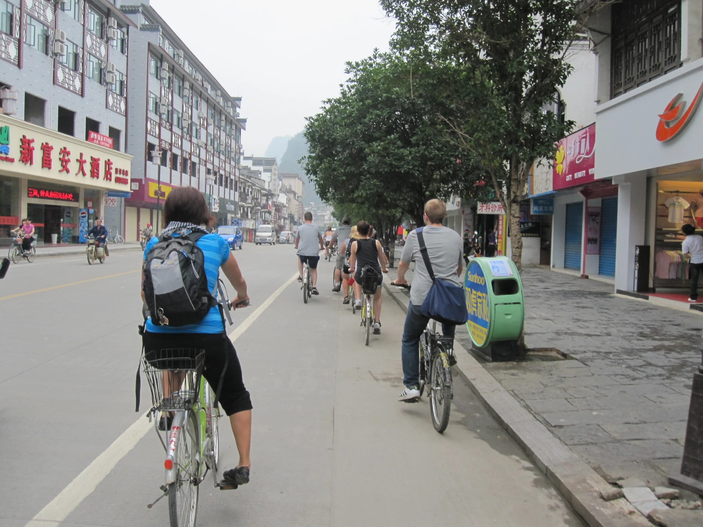 Cyklovýlet po dedinkách – Yangshuo, Čína