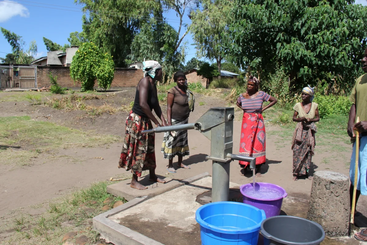 Dedina Kande pri jazere Malawi