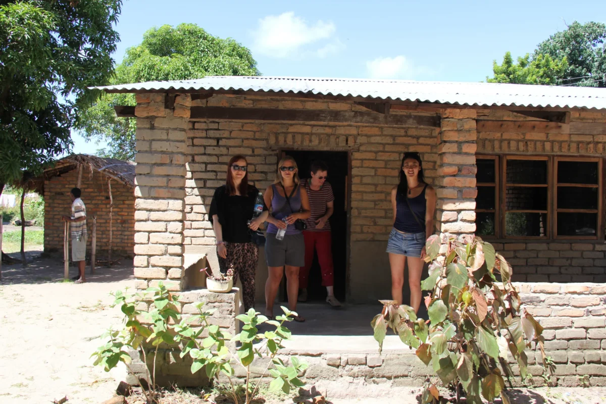 Dedina Kande pri jazere Malawi