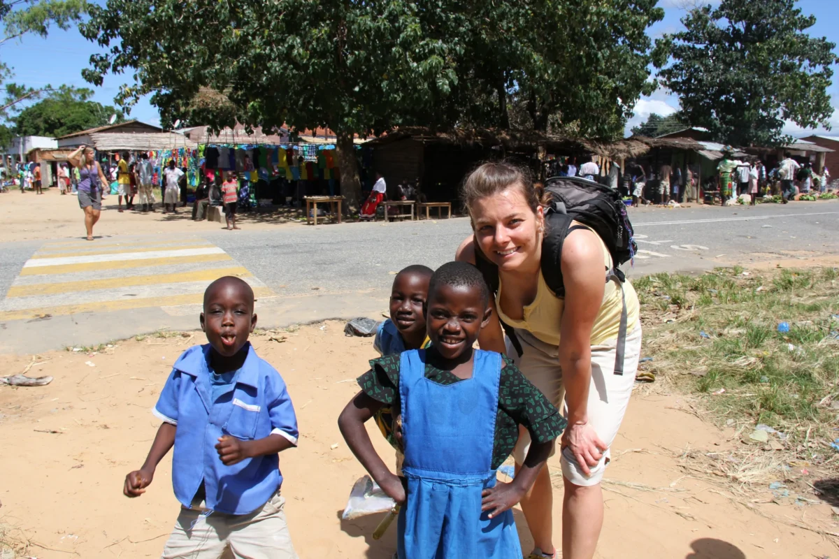 Dedina Kande pri jazere Malawi