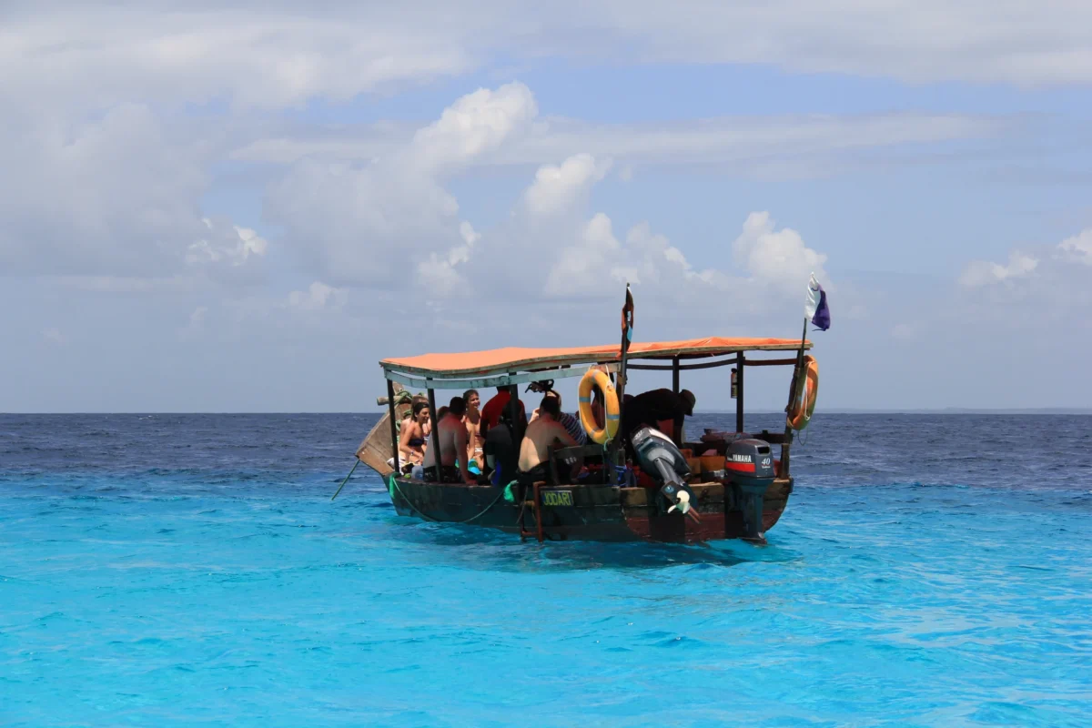 Šnorchlovanie pri útese, Nungwi, Zanzibar