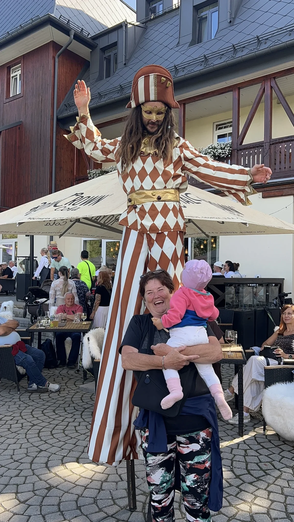 Emma s chodcom na chodúľoch